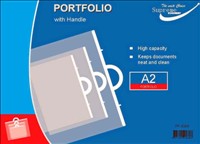 [5391521018366] Portfolio With Handle A2 Plastic Supreme