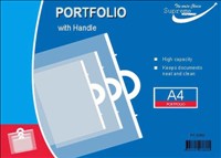 [5391521018380] Portfolio With Handle A4 Plastic Supreme