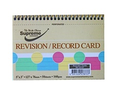 [5391524578737] Record Cards 127x76 Spiral RC-8737 Supreme