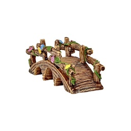 [5391525542874] Fairy Flower Bridge Fairy Door