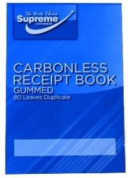 [5391528791026] Cash Receipt Book Carbonless RB-1026 Supreme