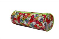 [5391528797622] Pencil Case Round Flowers PC-7622 Supreme