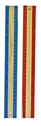 [5391530580083] Ruler Wooden 12' 30cm Deluxe WR-0083 Supreme