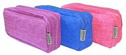 [5391530582292] Pencil Case Girls Asst PP Double Supreme