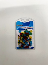 [5391537226489] Drawing Pins Colour 60 pieces