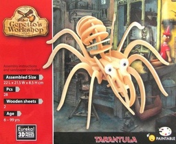 [5425004731517] Gepettos Workshop Tarantula 3D Puzzle (Jigsaw)