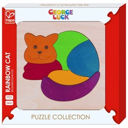 [6943478014602] Wooden Puzzle Collection Rainbow Cat (Jigsaw)