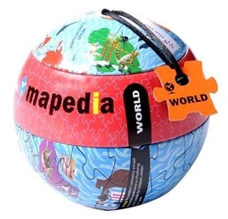 [7290014368705] World Mapedia (100 Piece Puzzle) (Jigsaw)