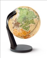 [8000623000991] GLOBE 11CM ANTIQUE POLITICAL GIRAMONDO NOVA RICO