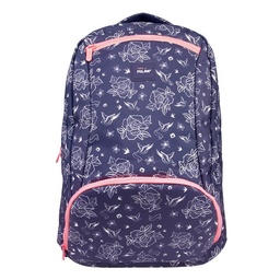 [8411574073901] School Bag Flowers Milan