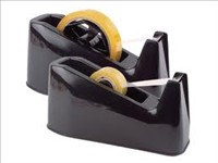 [8411574802105] Tape Dispenser Black Large Milan