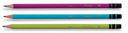 [8681241123332] Pencil HB W/Eraser Adel Next Round Blacklead