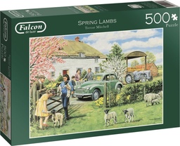 [8710126110720] Puzzle Spring Lamb 500pcs (Jigsaw)