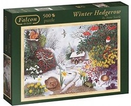 [8710126110942] Puzzle Winter Hedgerow 500 pcs (Jigsaw)