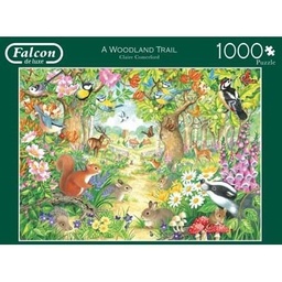 [8710126111550] Puzzle Woodland Trail 1000pcs (Jigsaw)