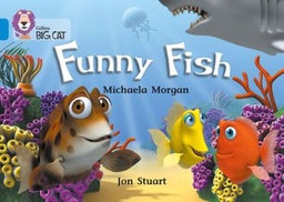 [9780007185801] Big Cat Blue Funny Fish Fiction