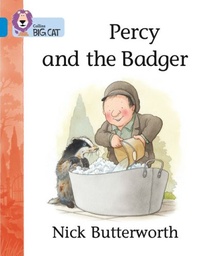 [9780007185856] Big Cat Blue Percy and the Badger Fiction