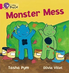 [9780007186501] Big Cat Pink 1B Monster Mess Fiction