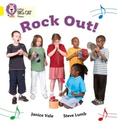 [9780007235995] Big Cat Yellow Phonics Rock Out Moon Non Fiction