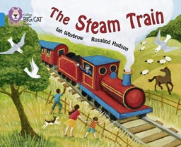 [9780007329243] Big Cat Blue The Steam Train Fiction