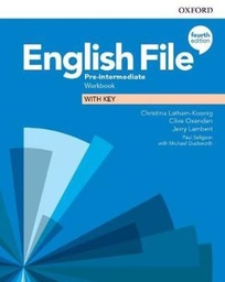 [9780194037686] English File Pre-Intermediate Workbook with Key