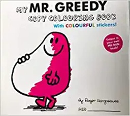 [9780603575181] Mr Men - My Mr. Greedy Colouring Book With Colourful Stickers