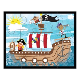 [9780735345942] 12 Piece Puzzle Pirates Ahoy (Jigsaw)