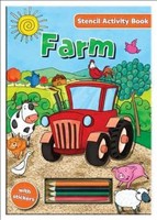 [9780755408139] Farm Stencil Activity Book