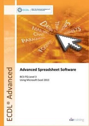 [9780857410436] ECDL ADVANCED SPREADSHEETS