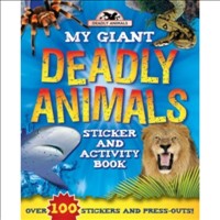 [9780857806079] My Giant Deadly Animals Sticker and Activity Book