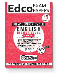 [9780861676347] [N/A] [O/P] 2025 Edco ENGLISH JC HL EXAM PAPERS