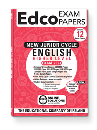 [9780861676347] 2025 Edco ENGLISH JC HL EXAM PAPERS