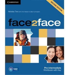 [9781107603530] Face2Face Pre-Intermediate Workbook with Key - 2nd Edition