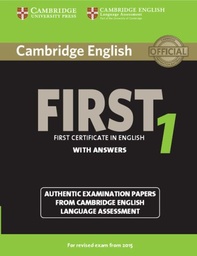 [9781107695917] First Certificate in English 1 exam papers