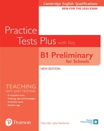 [9781292282190] Cambridge English Qualifications B1 Preliminary for Schools Practice Tests Plus Student's Book with key