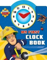 [9781405287425] Fireman Sam First Clock Book