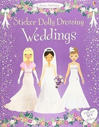 [9781409535379] Weddings Sticker Dolly Dressing (Usborne)