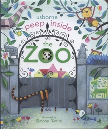 [9781409549925] Peep Inside the Zoo (Usborne)