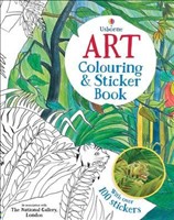 [9781409598695] Art Colouring and Sticker Book