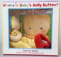 [9781442498136] Where Is Babys Belly Button Book and Plush Karen Katz