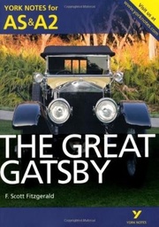 [9781447913207] The Great Gatsby (York Notes for AS & A2)