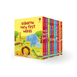 [9781474960458] Very First Words Collection 10 Books Box Set Usborne