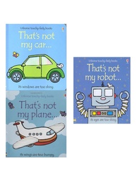 [9781474972024] That's Not My Robot, Car, Plane, 3 Board Books Set