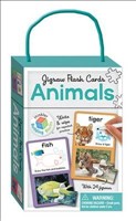 [9781488925795] Jigsaw Flash Cards Animals