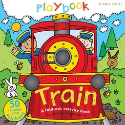 [9781782090717] Train Sticker Playbook (Playbooks) (Spiral bound)