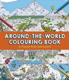 [9781783122219] Around-the-World Colouring Book A Puzzle-Trail Adventure