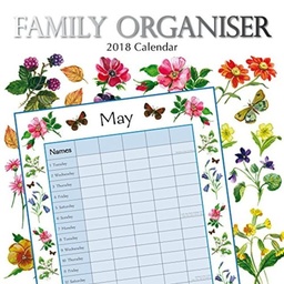 [9781787180635] Calendar 2018 Family Organiser