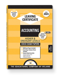 [9781845363666] 2025 Edco ACCOUNTING LC H+O EXAM PAPERS