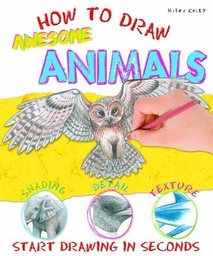 [9781848104891] HOW TO DRAW AWESOM ANIMALS