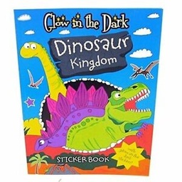 [9781849321709] Dinosaur Kingdom Glow in the Dark Sticker Book